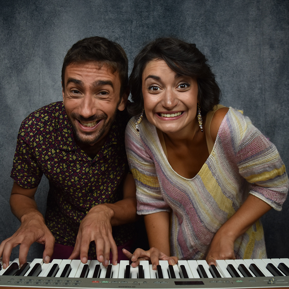 I fondatori di Melacanto Gaia Marlino e Max Giglio